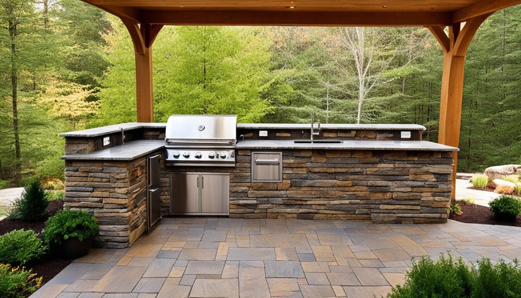 Customized Outdoor Kitchen