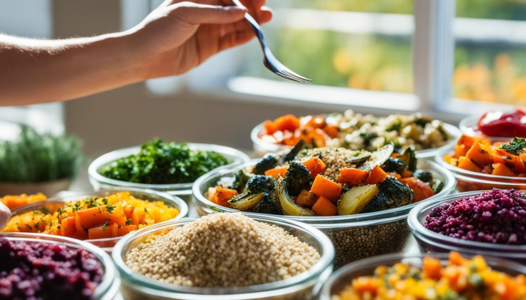 Customizing Vegetable Quinoa Bowl