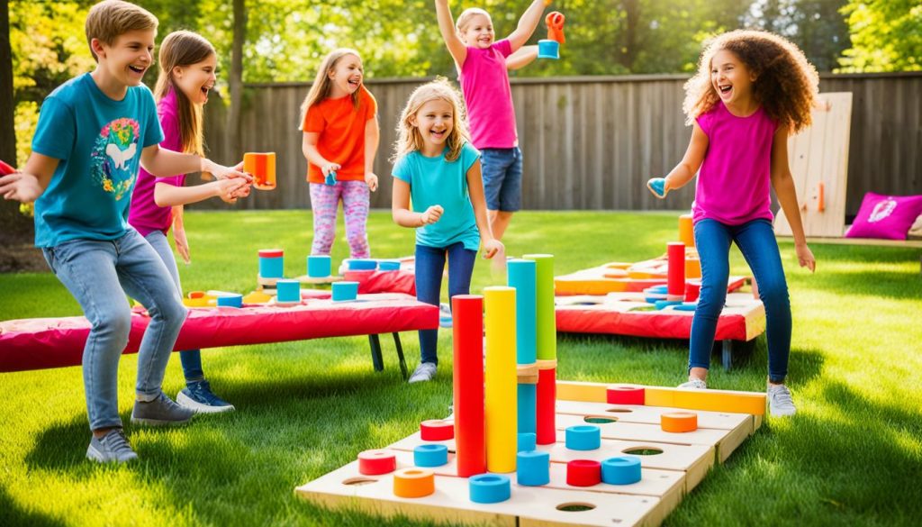 DIY outdoor games