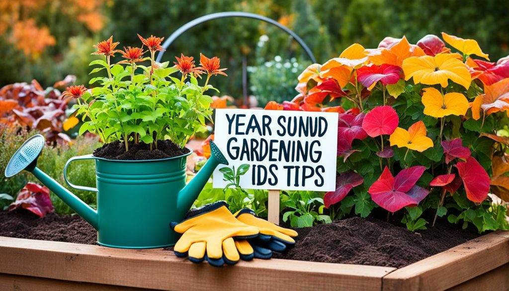 Seasonal gardening advice