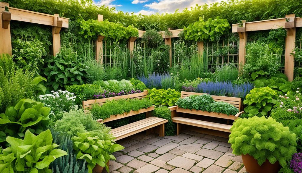 Vegetable garden design