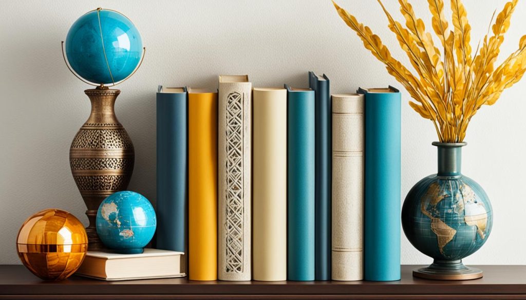 bookshelf decor