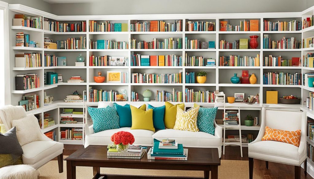 budget-friendly home library