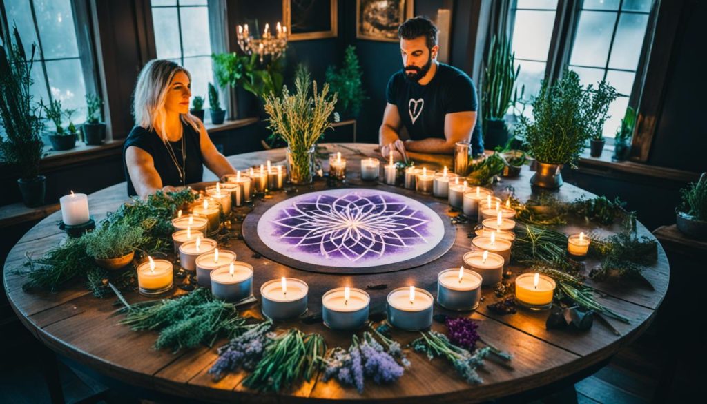 candle magic ritual