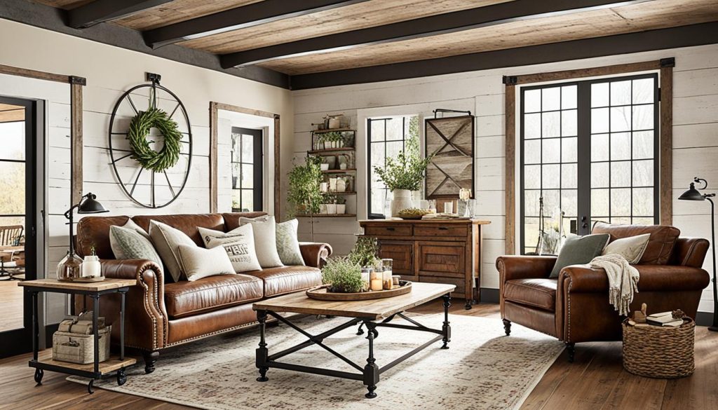 farmhouse living room