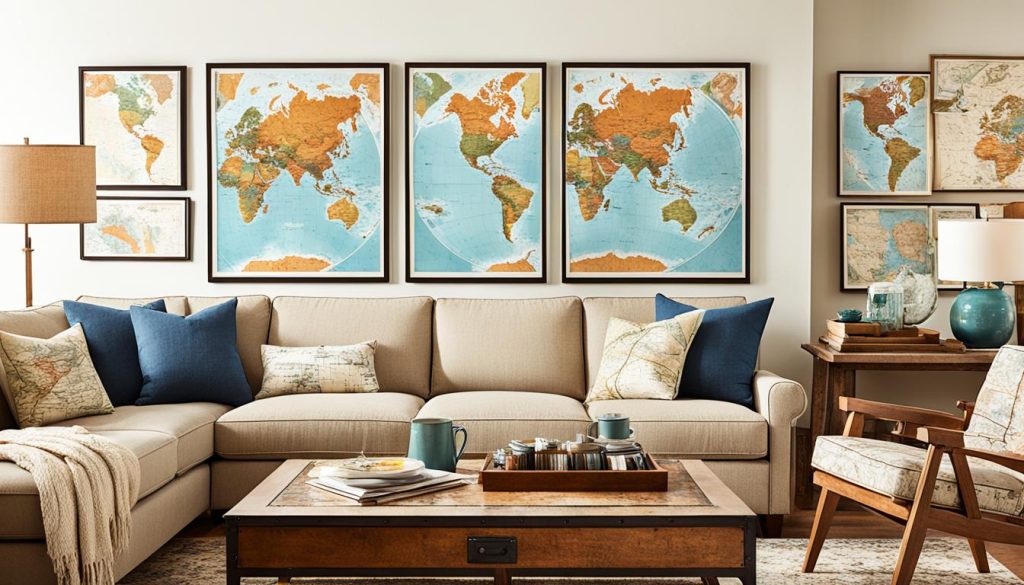 map decor