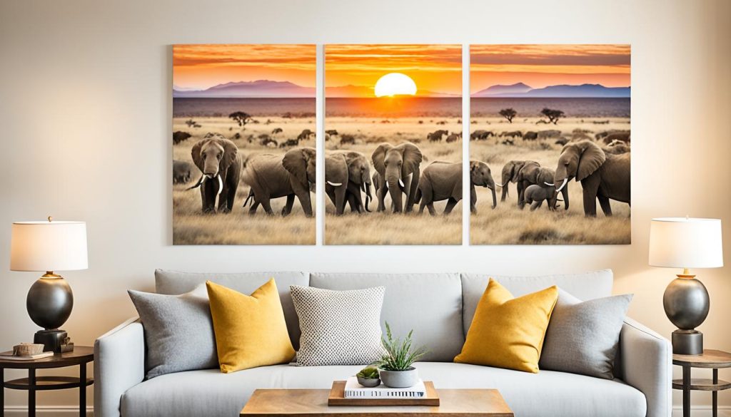 nature photography prints, wildlife art gallery walls, framed wildlife