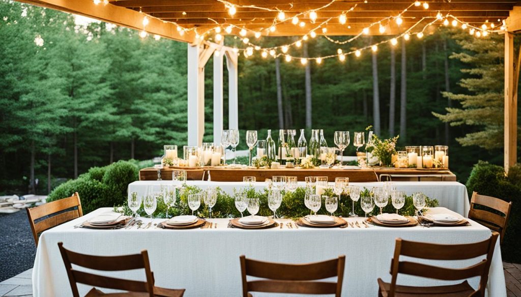 outdoor party planning