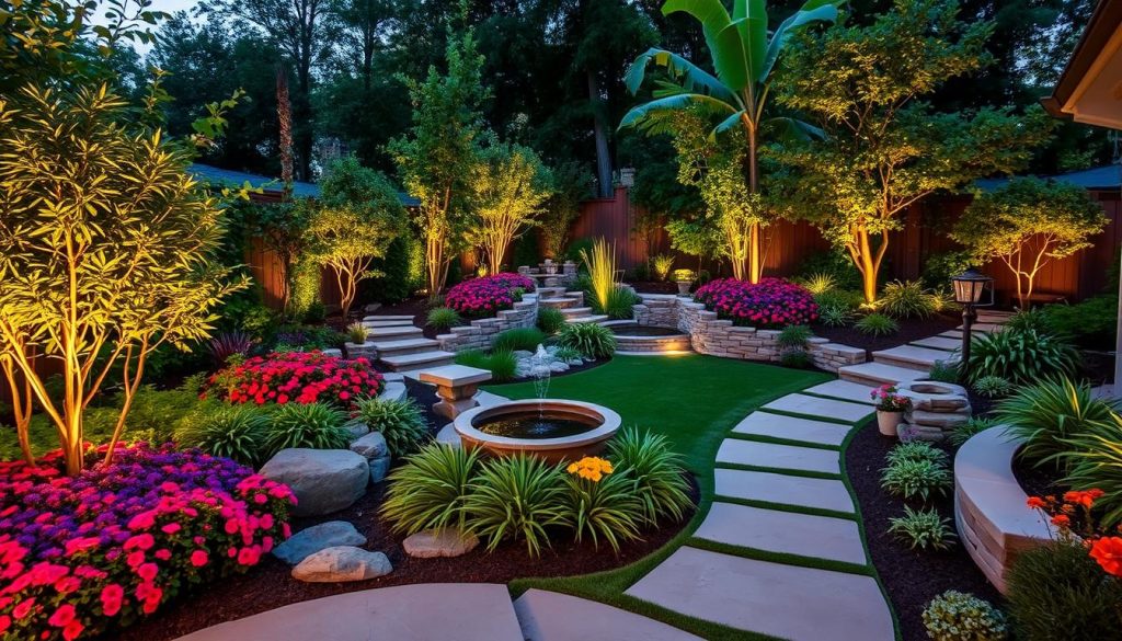 Landscape design transformation