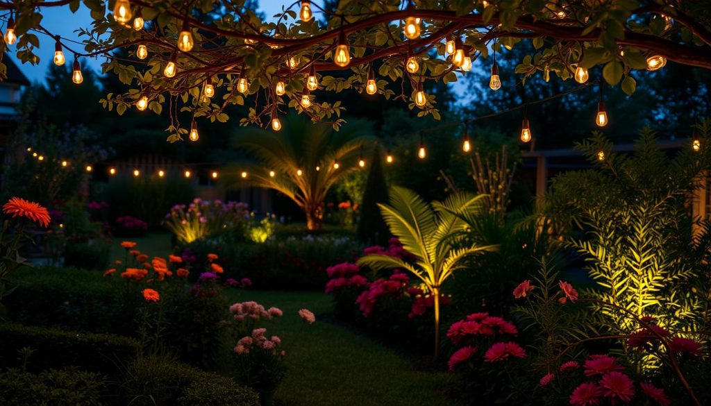 garden solar hanging lights