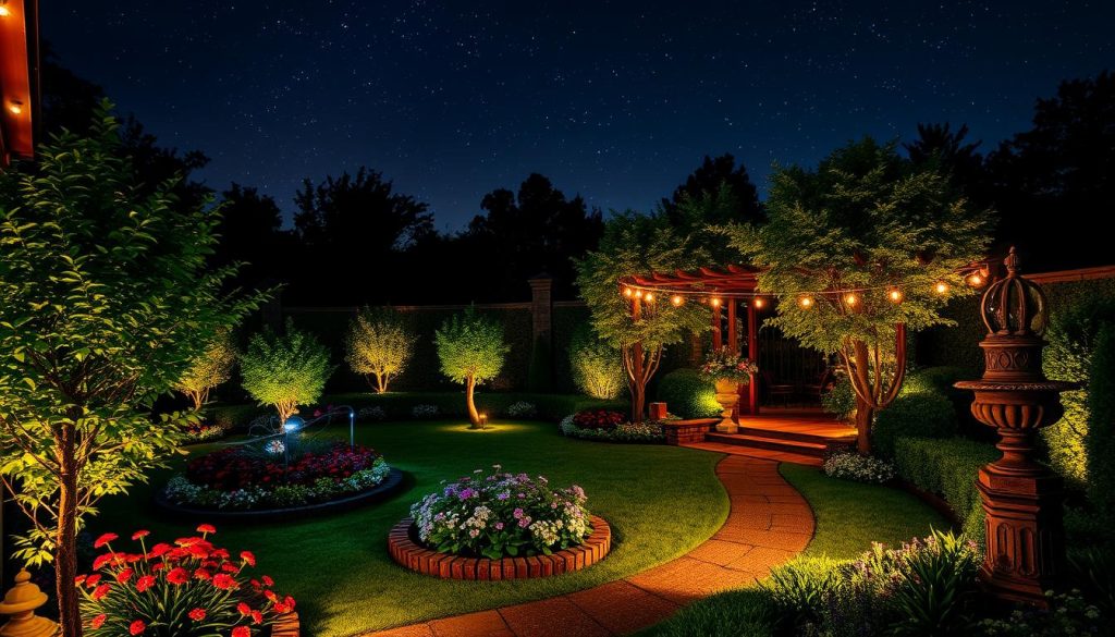 outdoor landscape lighting