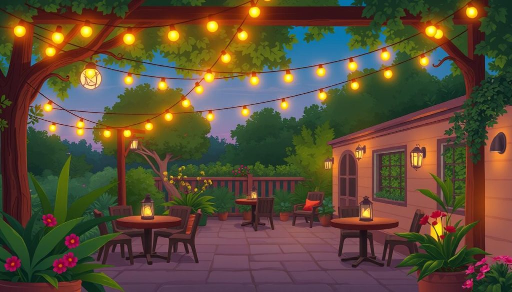 outdoor lighting ideas