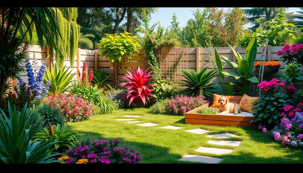 pet-friendly garden design