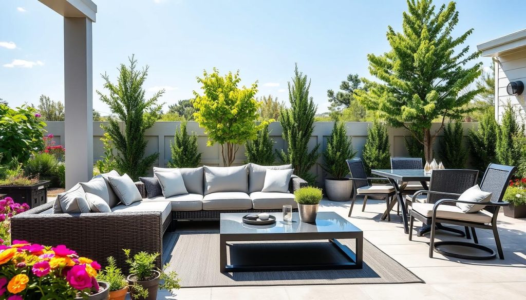 weather-resistant outdoor furniture