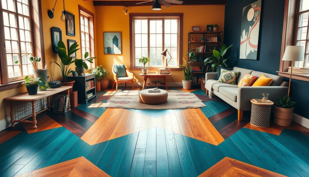 DIY Painted Floors