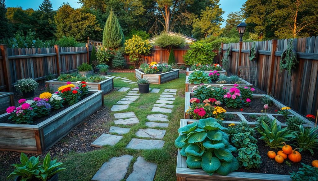 Raised garden beds