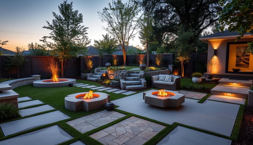 Unique hardscaping designs