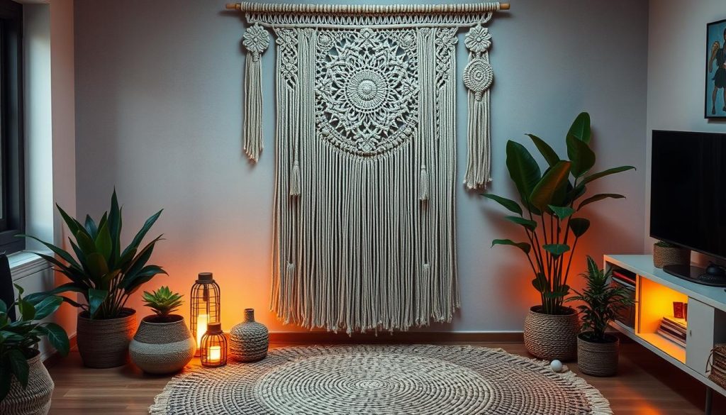 macrame and weaving