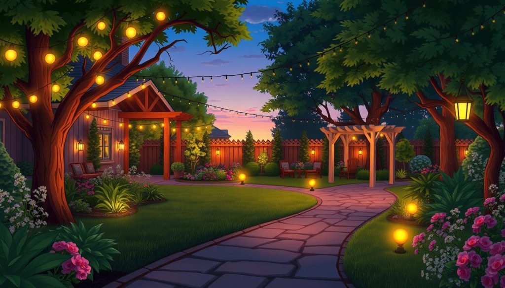 outdoor lighting ideas