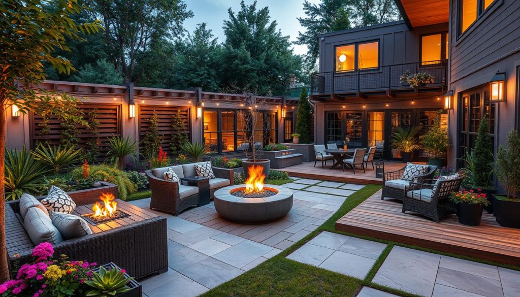 outdoor living spaces