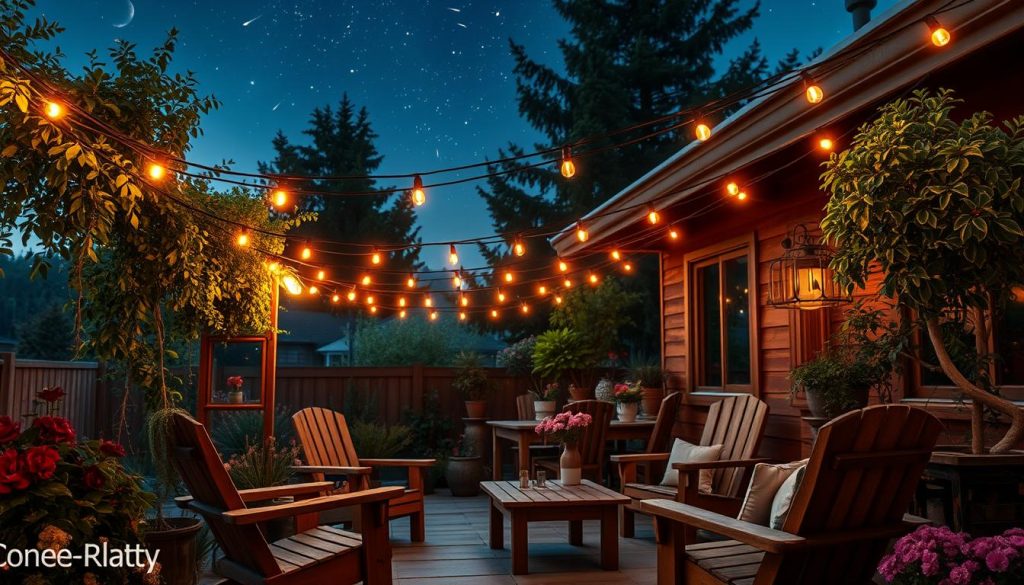 outdoor string lights