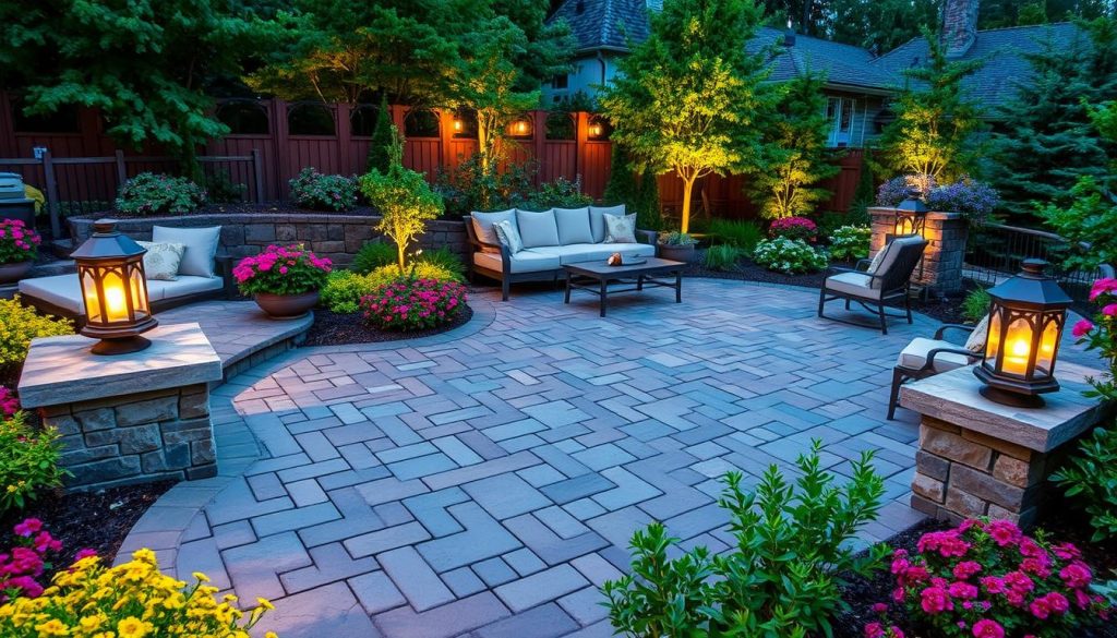 paver stone patios