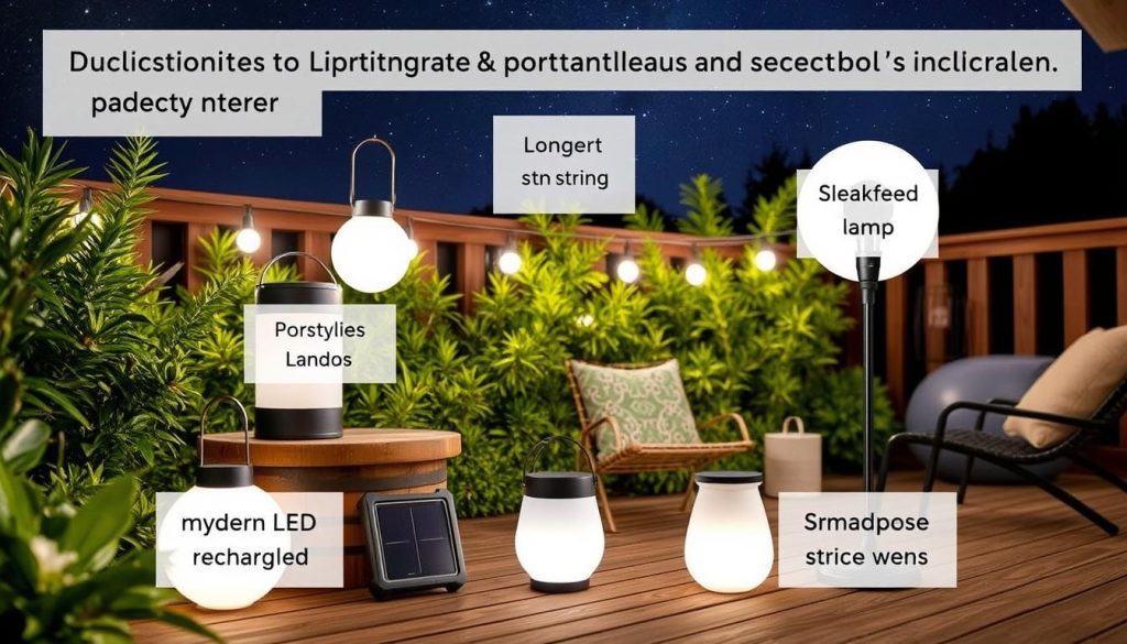 portable outdoor lighting