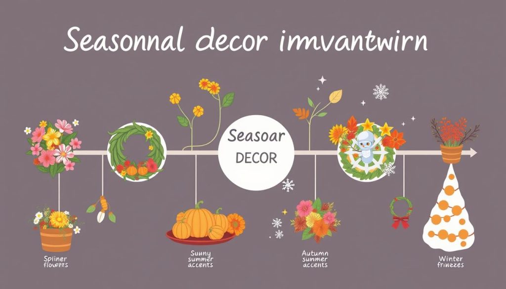 seasonal decor timeline