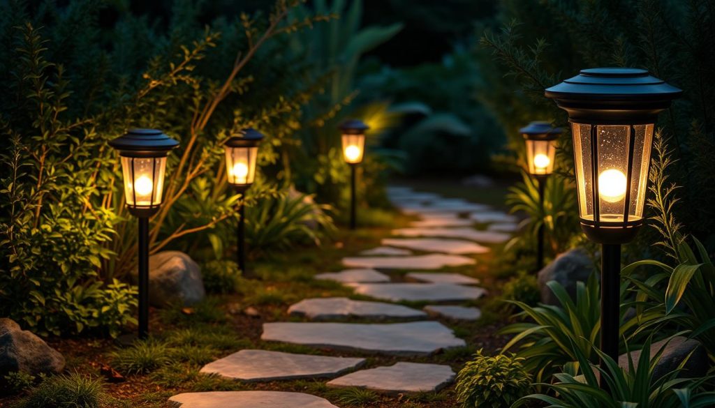 solar path lights