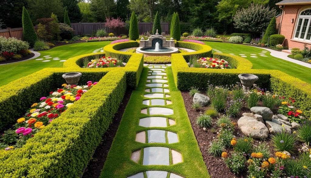 symmetry and asymmetry in landscape design